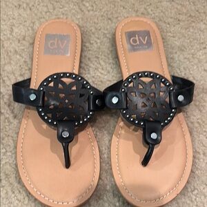 DV by Dolce Vita Black Sandals for Women